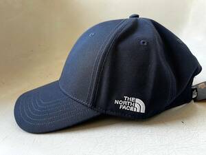 新品 正規品 USA限定 The North Face ノースフェイス ロゴ刺繍 帽子 オックスフォードキャップ 男女兼用 調節可能 ネイビー