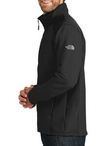 新品 正規品 USA限定 The North Face ザ ノースフェイス 相当 US-S 袖ロゴ ストレッチ ソフトシェルジャケット BLACK