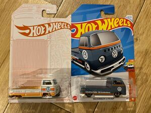 ホットウィール hotwheels Volkswagen T2 PICKUP フォルクスワーゲン ピックアップ 2台セット