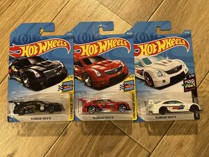 ホットウィール Hotwheels ‘16 CADILLAC ATS-V R 3台セット キャデラック レースカー