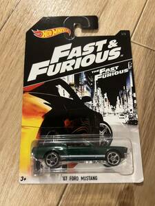 ホットウィール Hot Wheels FAST FURIOUS ‘67 FORD MUSTANG フォード マスタング