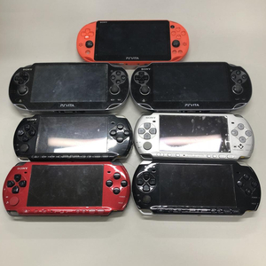 【ジャンク】PSP-3000 4台 PSvita-1000 2台 PSvita-2000 1台 計7台 本体のみ PlayStation Portable ヴィータ ピーエスピー SONY ソニー