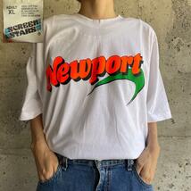 XZ87 Tシャツ ニューポート Newport 90s タバコ プロモT_画像1