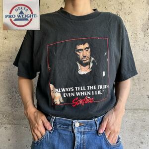 XZ79 映画 Tシャツ 00s ムービーT スカーフェイス アルパチーノ