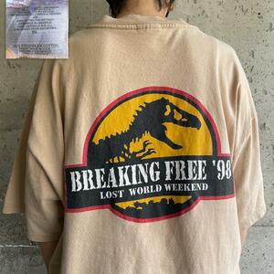 GF246B 1992年 ムービーT ジュラシックパーク ヴィンテージ Tシャツ