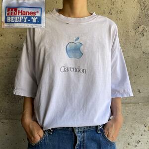 XZ71 Tシャツ Apple 企業T アドT ロゴ Mac アップルストア