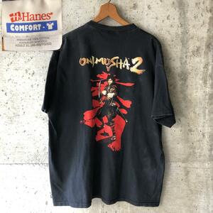 XZ111 Tシャツ 鬼武者 ONIMUSHA2 カプコン ゲームT 00s