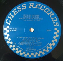 John Lee Hooker Plays & Sings The Blues/1986年米国盤Chess CH-9199, MCA Records CH-9199_画像3