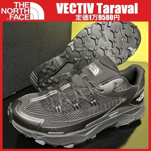 27.0cm ★定価1万9580円★ 新品 THE NORTH FACE VECTIV Taraval ノースフェイス トレッキングシューズ アウトドア 黒 NF02342