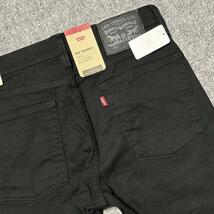 W32 ★新品 リーバイス 510 スキニー パンツ ブラック 黒 ストレッチツイル Levi's 510 SKINNY STRETCH 05510-4173_画像6