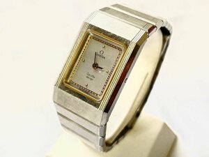 1円スタート☆【OMEGA】オメガ De Ville Quartz CAL.1333 デビル クォーツ シルバー文字盤 ヴィンテージ 腕時計 質屋 ユニオン 中古B品