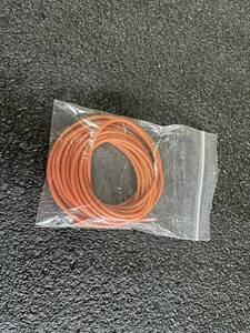 18Awg シリコンワイヤー シリコンケーブル 18ゲージ 送料無料 3ｍちょっと　オレンジ