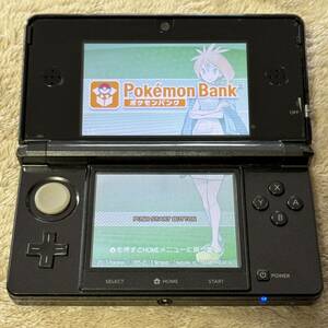 ニンテンドー3DS コスモブラック/ポケモンバンク・ポケムーバー 他ポケモンソフト