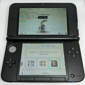 Nintendo Louvre 3DSXL [SPR-001(-06)] 開発用実機 展示用 非売品 ルーヴル美術館仕様