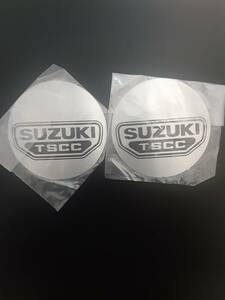 スズキ　ＧＳＸ400Ｓ　カタナ　クランクケースエンブレム　新品　2枚SET