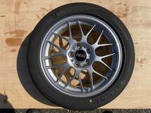 【ホイル・タイヤ4本セット】ホイル BBS 18/ 7.5J オフセット50, タイヤ BS レグノGR-XⅡ（225-50-R18）＜美品＞_画像3