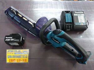 ◆中古/動作品◆ makita マキタ 18v 充電式生垣バリカン MUH404DRF バッテリ3.0v 充電器付 【アクトツール太宰府店】 店頭同時販売品