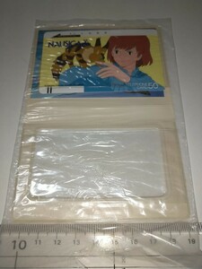 【新品未使用テレカ】風の谷のナウシカ テレホンカード ケース 1986年カレンダー二馬力 宮崎駿 徳間書店 当時物 昭和レトロ