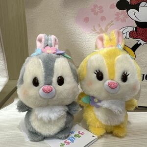 ディズニーストア　イースター　スプリング　うるぽちゃちゃん　とんすけ　ミスバニー