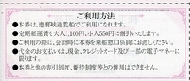 即決！★岐阜 恵那峡遊覧船★割引券１枚(４名様)★７枚まで★名鉄 株主優待_画像2