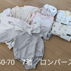 ロンパース 女の子 ベビー服　新生児