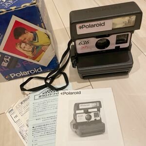 ポラロイド Polaroid インスタントカメラ ポラロイドカメラ 美品 動作確認済 POLAROID カメラ レトロ 636 H