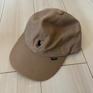 帽子 キャップ POLO ポロラルフローレン RALPH LAUREN ベージュ H