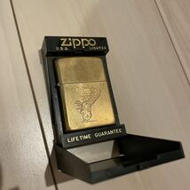 ZIPPO ジッポー 喫煙具 Zippo オイルライター 喫煙グッズ 中古 ゴールドカラー 煙草 ライター コレクション H_画像4