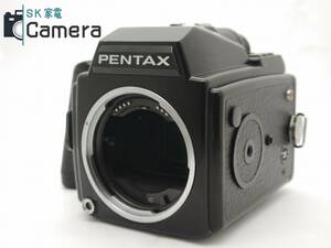 PENTAX 645 中判カメラ 通電 シャッター OK モード設定不良 ジャンク