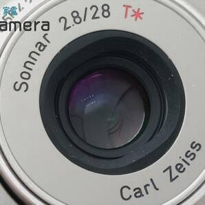 CONTAX Tix Sonnar 28ｍｍ F2.8 T＊ コンタックス APSフィルムカメラ 美品の画像5