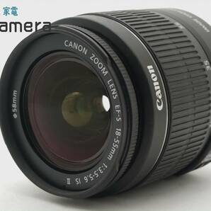 Canon EF-S 18-55ｍｍ F3.5-5.6 IS II キャノン キャップ付 Ⅱの画像2
