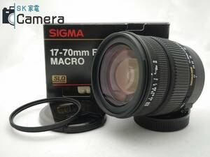 SIGMA DC 17-70ｍｍ F2.8-4 MACRO HSM OS SAマウント シグマ 箱付