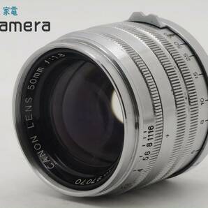 Canon LENS 50ｍｍ F1.8 L39 キャノン Lマウントの画像2