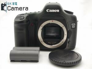 Canon EOS 5D キャノン 電池付 良