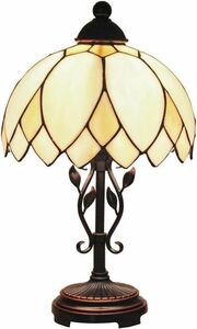 Byeeee лотос цветок LED соответствует витражное стекло стол лампа настольный светильник подставка лампа подставка свет античный retro модный 
