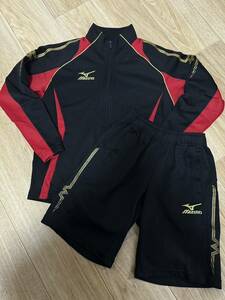 MIZUNO Mizuno jersey top and bottom set setup is - bread shorts pants beautiful goods 