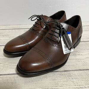 Hilton (Hilton) -25.0см полу блог Straight Chip Business Shoes Leather Shoes Shoes Shoes (без коробки, неиспользованные товары)