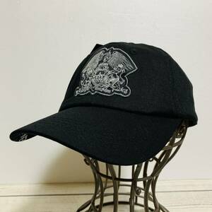Королева -Lowcap Baseball Hat Cap 56-59см Черный Пол Пол Фредди Меркурий Крапа (неиспользованные теги)