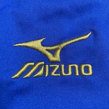 【超希少品】MIZUNO ミズノ　ジャージ　セットアップ　上下　金ロゴ刺繍　ジャケット　パンツ　青　ブルー　Lサイズ_画像6