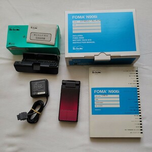 NTT DoCoMo FOMA N906i　充電器　卓上ホルダーセット