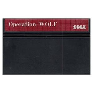 [PAL version SMS]Operation Wolf[ROM only ]( used ) operation Wolf 