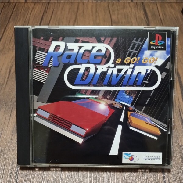 z PlayStation プレイステーション プレステ PS1 PS ソフト 中古 レースドライビン ゴーゴー タイムワーナー ドライブシミュレータ