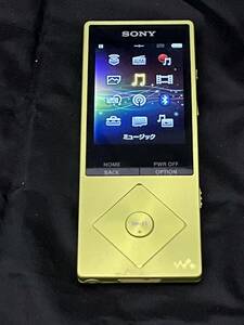 SONY NW-A25 ソニー walkman ポータブルオーディオプレーヤー MP3プレーヤー 16GB現状品 イエロー