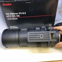 ★極上美品★安心動作保証付き★ SIGMA 超望遠ズームレンズ APO 150-500mm F5-6.3 DG OS HSM キヤノン用 フルサイズ対応 ☆元箱付き☆_画像4