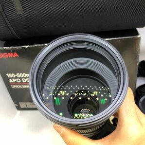 ★極上美品★安心動作保証付き★ SIGMA 超望遠ズームレンズ APO 150-500mm F5-6.3 DG OS HSM キヤノン用 フルサイズ対応 ☆元箱付き☆の画像6