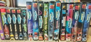 パワーレンジャー　海外版VHS