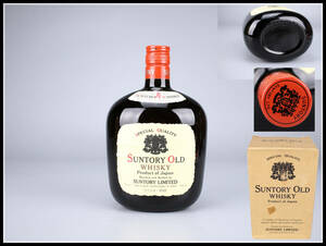 【美】ZB131 ウィスキー日本 未開栓 SUNTORY OLD WHISKY サントリー オールド ウィスキー特級 容量760ml 度数43%ｈ