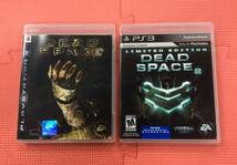 【GM3963/60/0】PS3ソフト★海外版 DEAD SPACE1＆2 2本セット★デッドスペース★Limited Edition★Playstation3★プレイステーション3★_画像1