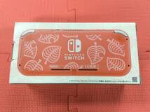 【GM3883/60/0】動作確認済★Nintendo Switch Lite あつまれ どうぶつの森セット ~しずえアロハ柄~★ニンテンドースイッチ★あつ森★任天堂_画像2