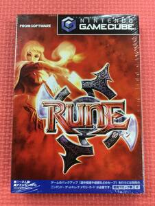 【GM3925/60/0】新品未開封★GCソフト★RUNE (ルーン)★カードアクションRPG★GAMECUBE★ゲームキューブ★Nintendo★任天堂★ニンテンドー